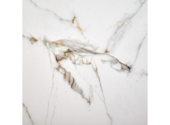 Стол Aura D110, керамогранит Ravena Natural, золотой в Каменске-Уральском