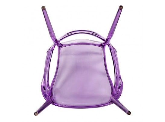 Комплект из 4-х стульев Masters прозрачный сиреневый в Каменске-Уральском