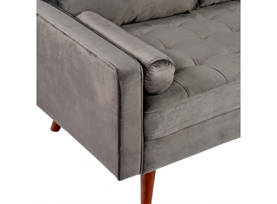 Диван Scott двухместный серый в Каменске-Уральском