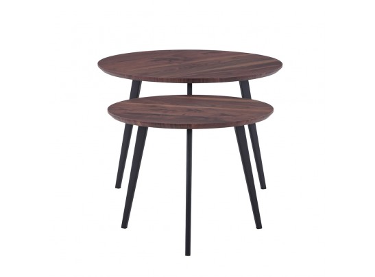 Набор кофейных столиков Duo итальянский орех, 2шт в Каменске-Уральском