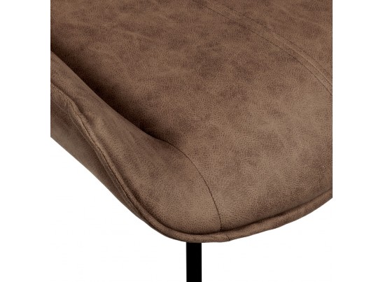 Стул Soft коричневый, искусственная замша в Каменске-Уральском