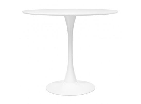 Стол Tulip диам. 90см, белый в Каменске-Уральском