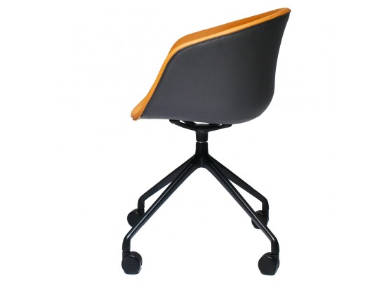 Кресло HAY CHAIR тёмно-серый, оранжевый в Каменске-Уральском