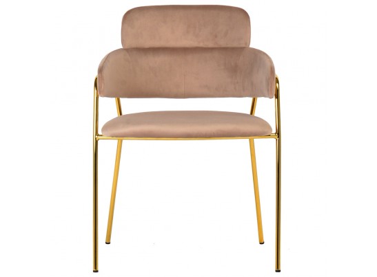Стул Napoli латте с золотыми ножками в Каменске-Уральском