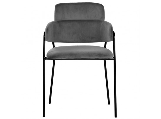 Стул Napoli серый с черными ножками в Каменске-Уральском