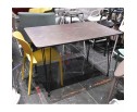 Стол Solution 120x80х75,5см, серый мрамор в Каменске-Уральском