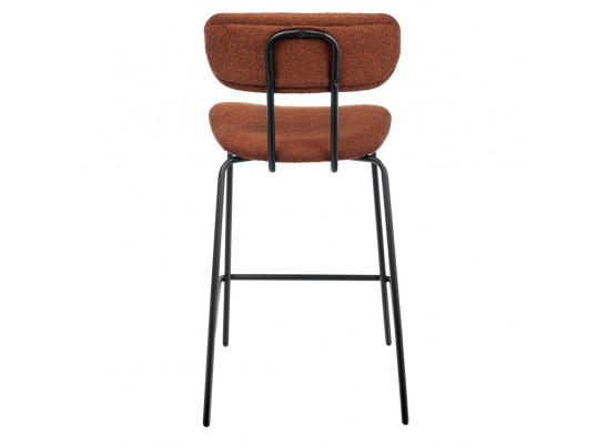 Стул полубарный Ant букле терракотовый в Каменске-Уральском