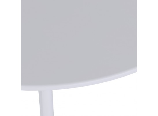 Стол Marcel круглый раскладной 110-140x110x76см, белый, белый в Каменске-Уральском