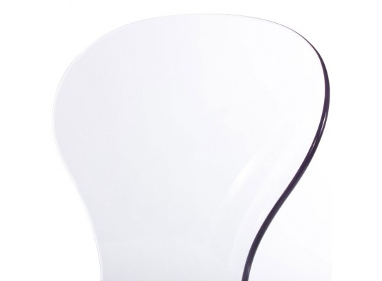 Стул Babel белый с прозрачными ножками в Каменске-Уральском