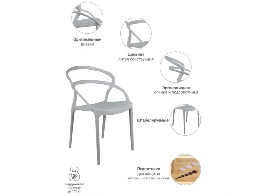 Стул Margo белый в Каменске-Уральском