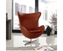 Кресло EGG CHAIR коричневый матовый в Каменске-Уральском
