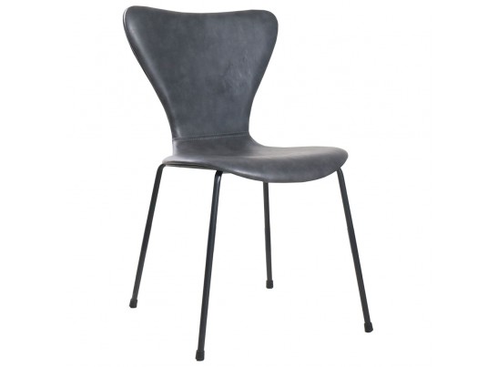 Стул Seven Leather серый в Каменске-Уральском