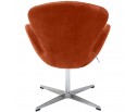 Кресло SWAN CHAIR терракотовый, искусственная замша в Каменске-Уральском