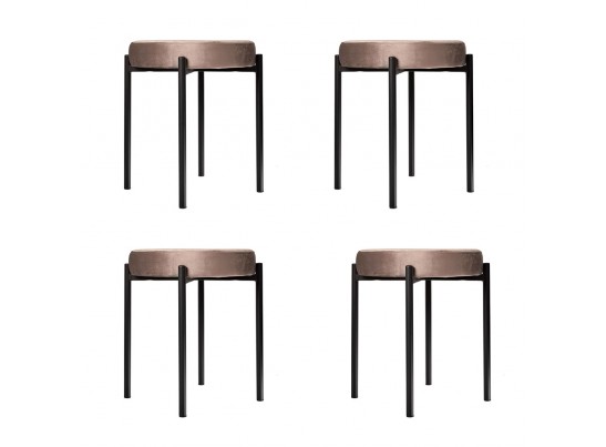 Комплект стульев-табуретов Bug латте в Каменске-Уральском