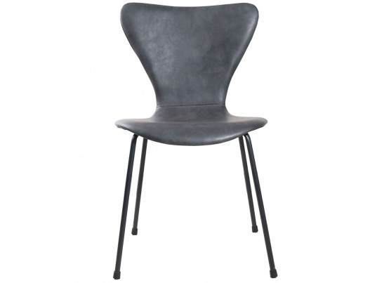 Стул Seven Leather серый в Каменске-Уральском