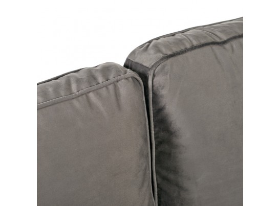 Диван Scott двухместный серый в Каменске-Уральском