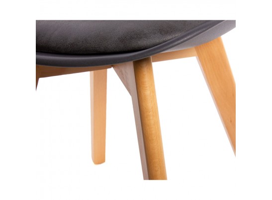 Стул Eames Bon чёрный в Каменске-Уральском