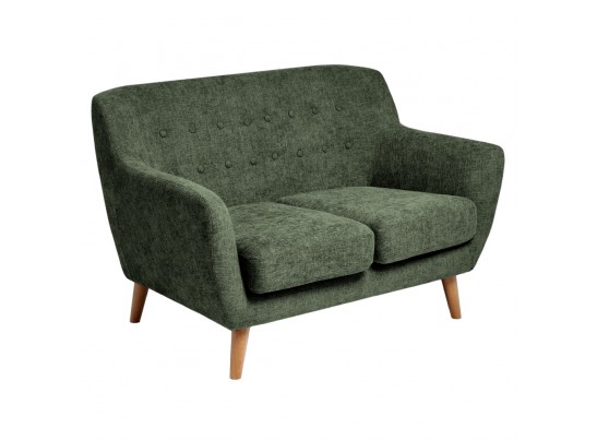 Диван Picasso двухместный зелёный, шенилл в Каменске-Уральском