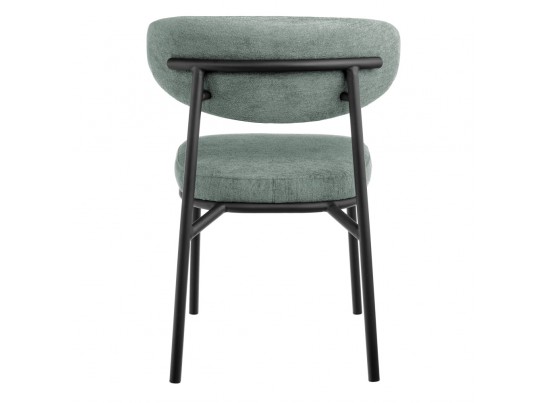 Стул Lucas 2 шалфей шенилл с чёрными ножками в Каменске-Уральском