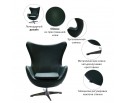 Кресло EGG CHAIR зеленый в Каменске-Уральском