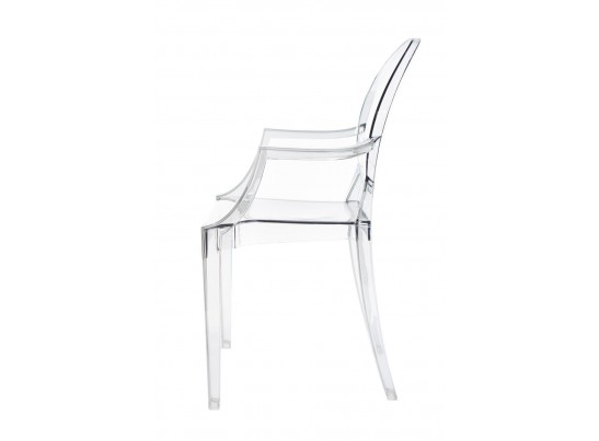 Стул Louis Ghost прозрачный серый в Каменске-Уральском