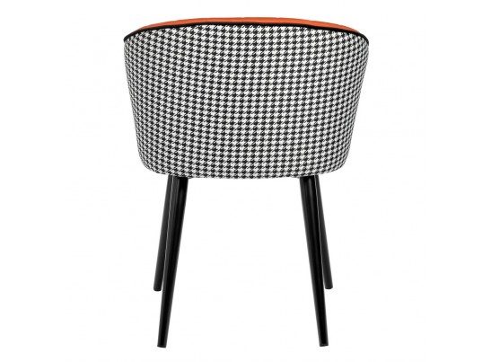 Стул Paola оранжевый с жаккардом в Каменске-Уральском