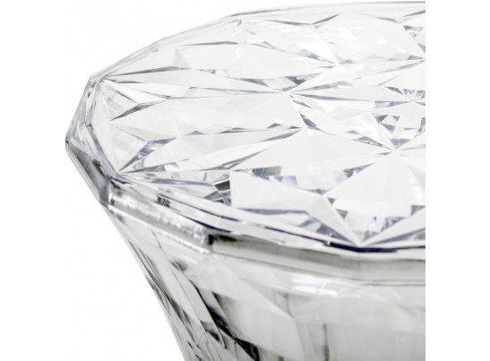 Стул-пуф Stone прозрачный в Каменске-Уральском