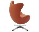 Кресло EGG CHAIR оранжевый в Каменске-Уральском