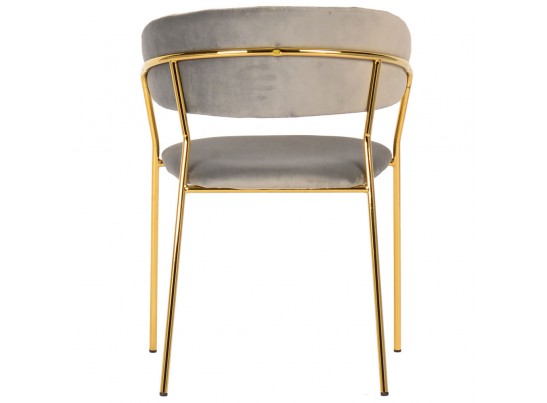 Стул Turin латте с золотыми ножками в Каменске-Уральском
