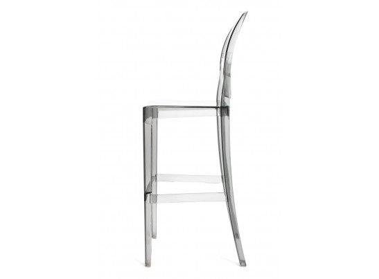 Стул барный Victoria Ghost прозрачный серый в Каменске-Уральском