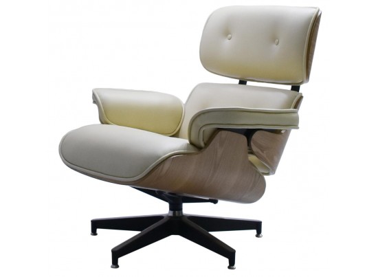 Кресло EAMES LOUNGE CHAIR бежевый в Каменске-Уральском
