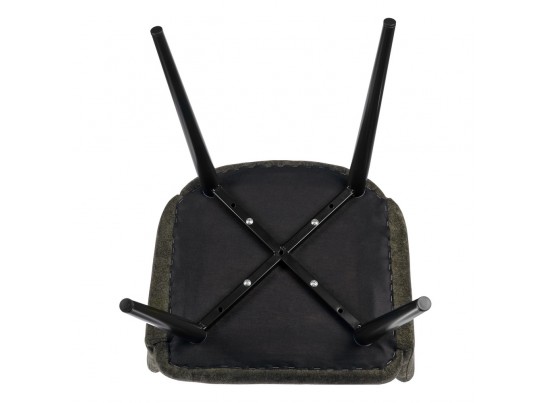 Стул Bruno зелёный шенилл в Каменске-Уральском