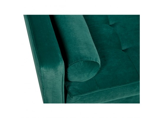 Диван Scott двухместный зеленый в Каменске-Уральском