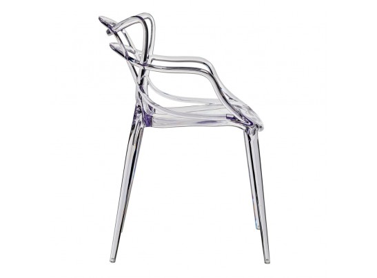 Комплект из 4-х стульев Masters прозрачный в Каменске-Уральском