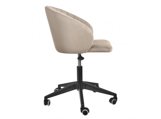 Стул Paola вращающийся на колесиках латте в Каменске-Уральском