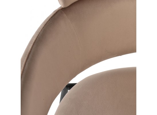 Стул Napoli латте с черными ножками в Каменске-Уральском