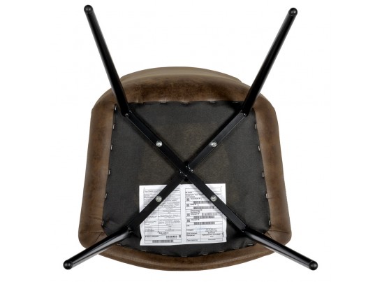 Стул Chester искусственная замша, коричневый в Каменске-Уральском