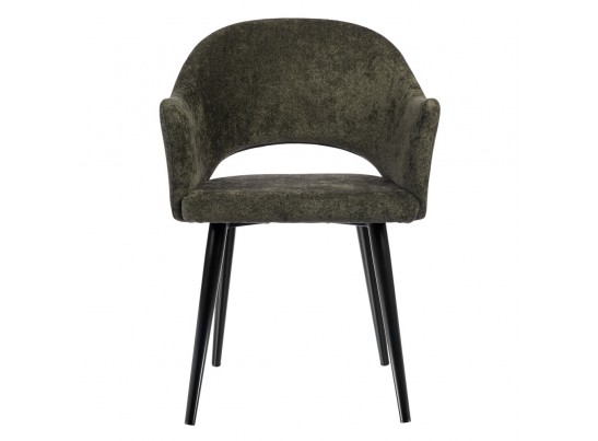 Стул Bruno зелёный шенилл в Каменске-Уральском