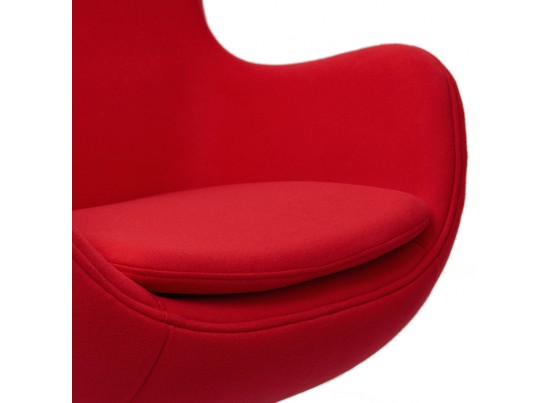 Кресло EGG CHAIR красный кашемир в Каменске-Уральском