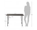Стол Solution серый мрамор, 120x80см в Каменске-Уральском