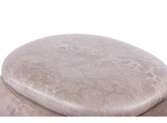 Пуф Поросенок с отсеком для хранения французский серый в Каменске-Уральском