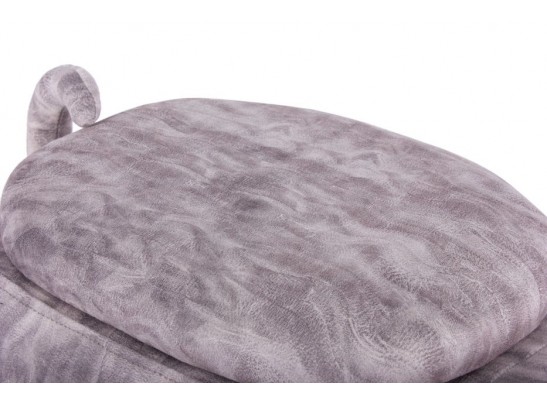 Пуф Бульдог светло-серый в Каменске-Уральском