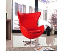 Кресло EGG CHAIR красный глянец в Каменске-Уральском