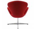 Кресло SWAN CHAIR красный кашемир в Каменске-Уральском