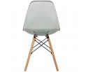 Комплект из 4-х стульев Eames прозрачный серый в Каменске-Уральском