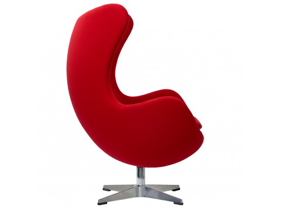 Кресло EGG CHAIR красный кашемир в Каменске-Уральском