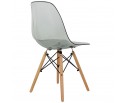 Комплект из 4-х стульев Eames прозрачный серый в Каменске-Уральском