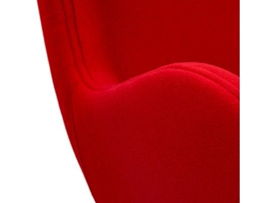 Кресло EGG CHAIR красный кашемир в Каменске-Уральском