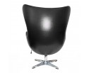 Кресло EGG CHAIR чёрный глянец в Каменске-Уральском