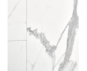 Стол Rudolf круглый раскладной 90-120x90x75см, белый мрамор, белый в Каменске-Уральском